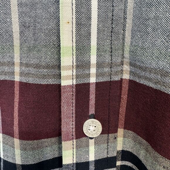 CINCH Men’s XL Plaid Western Shirt Long Sleeve Button Down Chest Pocket Cotton - Picture 7 of 7